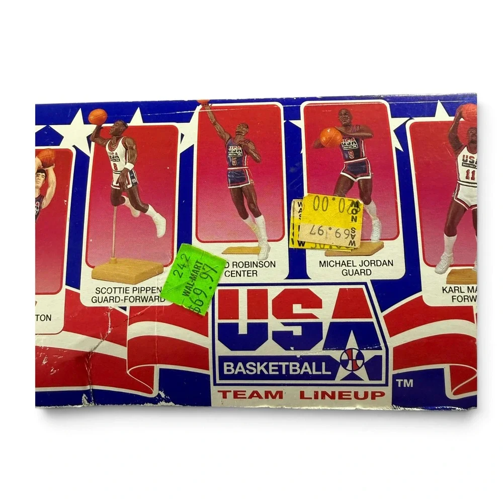 1992 Kenner Starting Lineup USA Basketball Dream Team Lineup 10 Figure Set